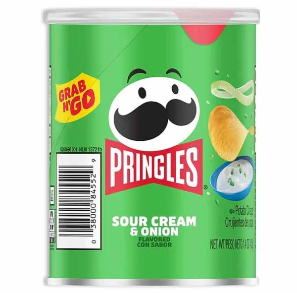 Pringles crema y cebolla 40gr