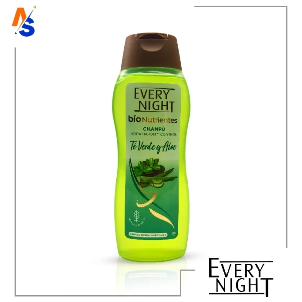 Champú te verde y aloe every night 365ml