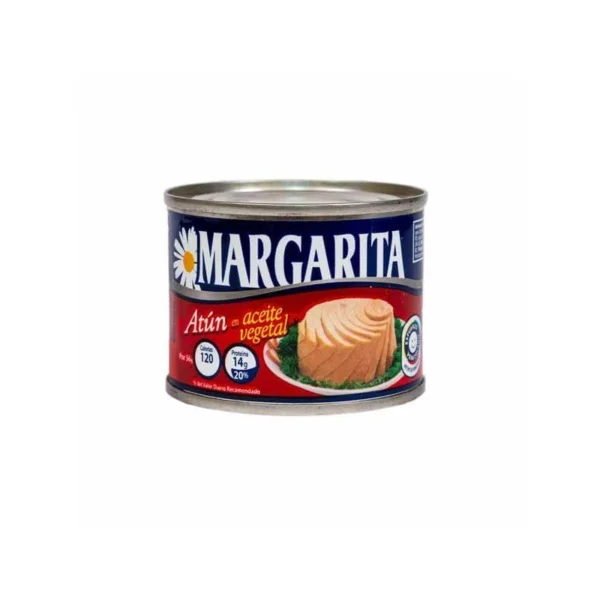 Atún aceite vegetal margarita 140g escurrigo 98gr