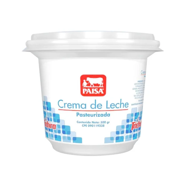 Crema de leche tachira 500gr