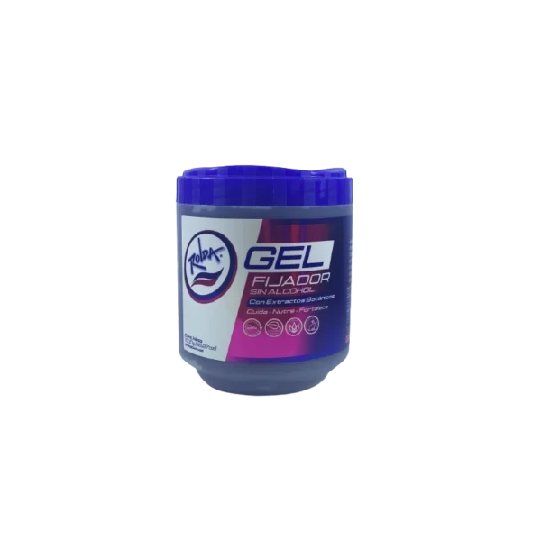 Gelatina rolda gel fijador blanco 1kg extracto botanico