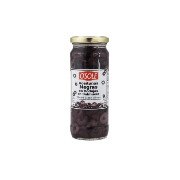 Aceitunas negras osole 340g