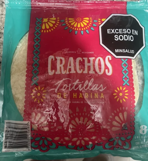 Tortillas crachos 580g