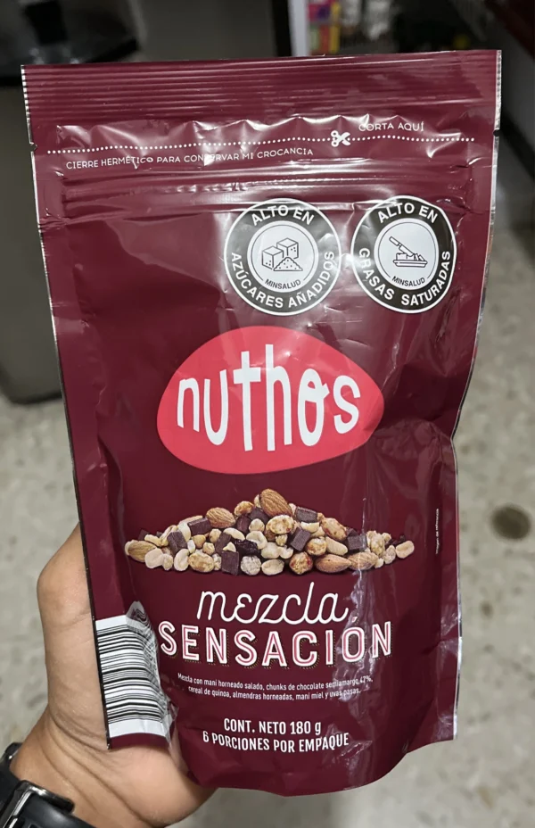 Mezcla sensación nuthos 180g