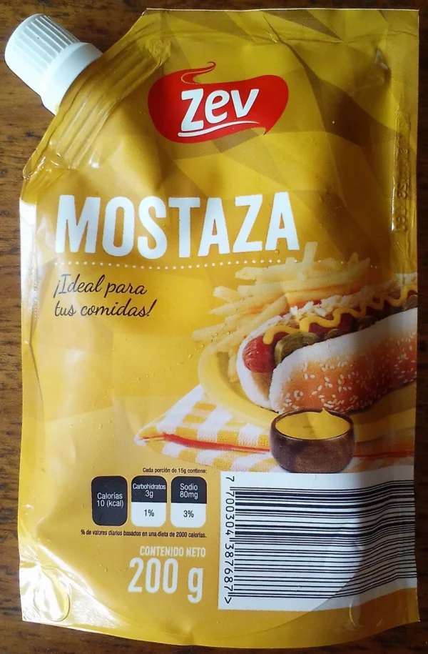 Mostaza zev 200gr
