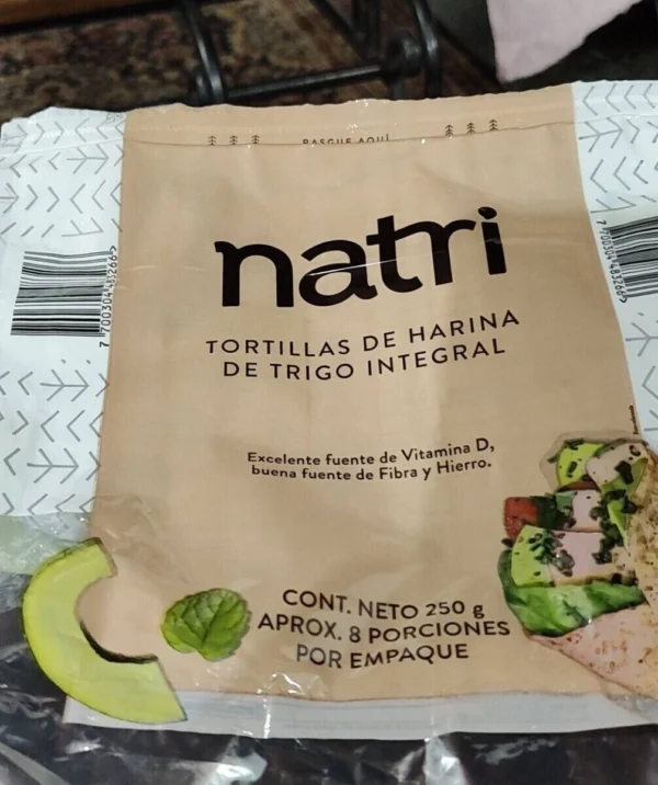 Tortillas integral natri 250g