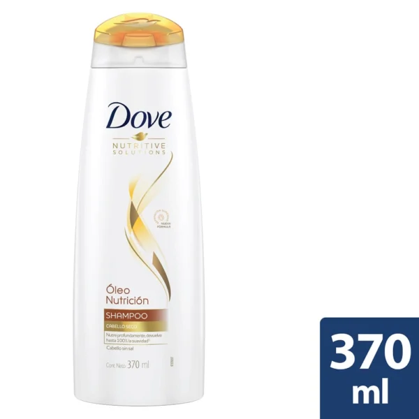 Shampoo dove óleo nutricion 370ml