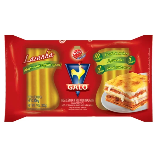 Lasanha galo 200gr pasticho