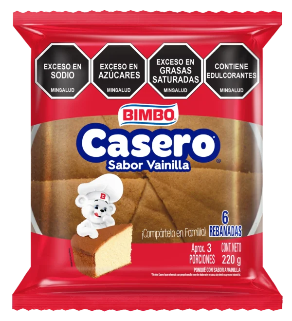 Bimbo casero vainilla 220gr