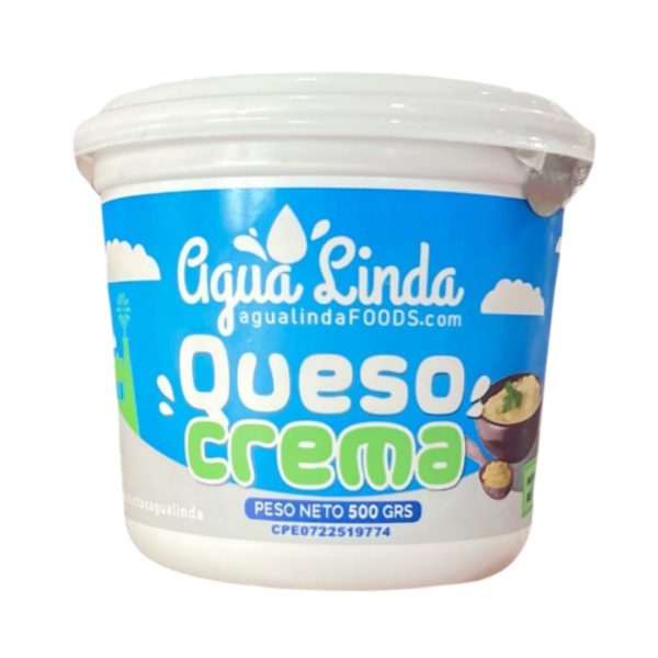 Queso crema agua linda 500gr