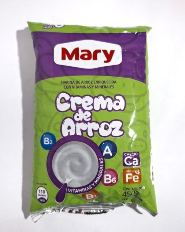 Crema de arroz mary 450g
