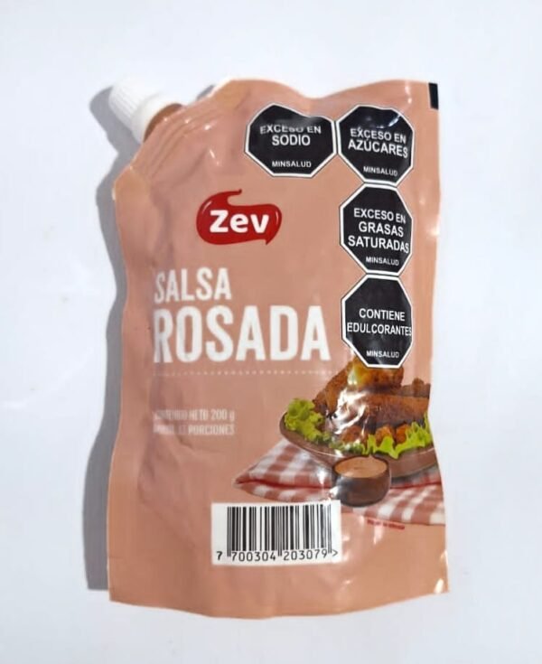 Salsa rosada zev 200g