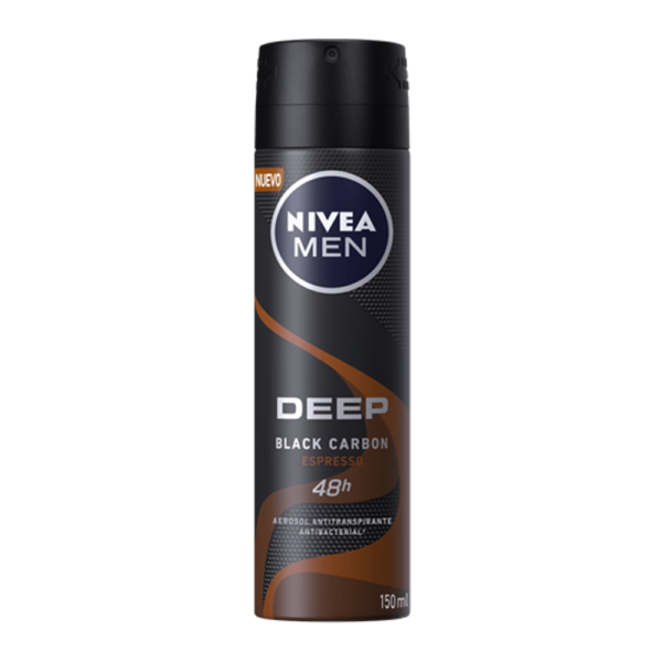 Nivea men después black carbon aerosol 150ml