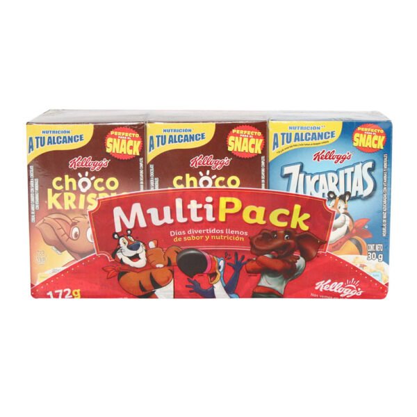 Multipaquete de cereal kelloggs