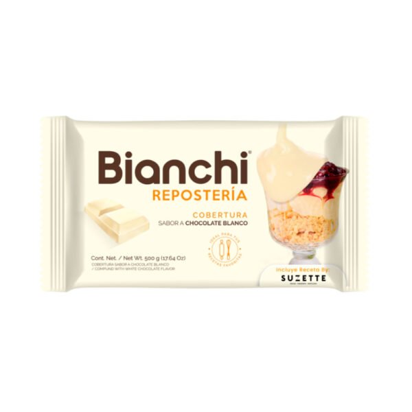 Cobertura Bianchi reposteria chocolate blanco 500gr