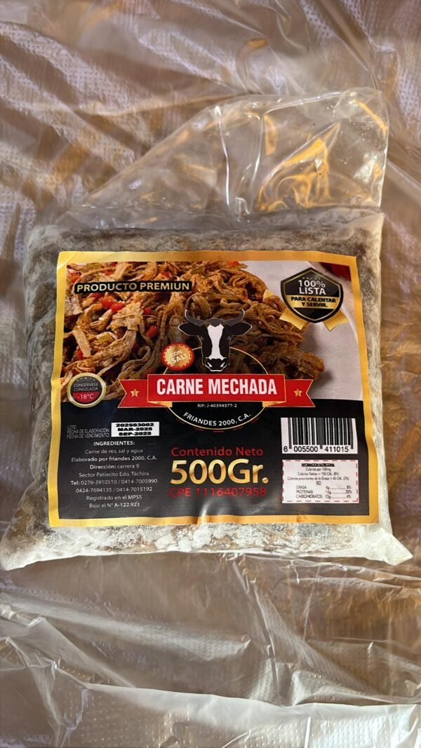 Carne mechada 500gr